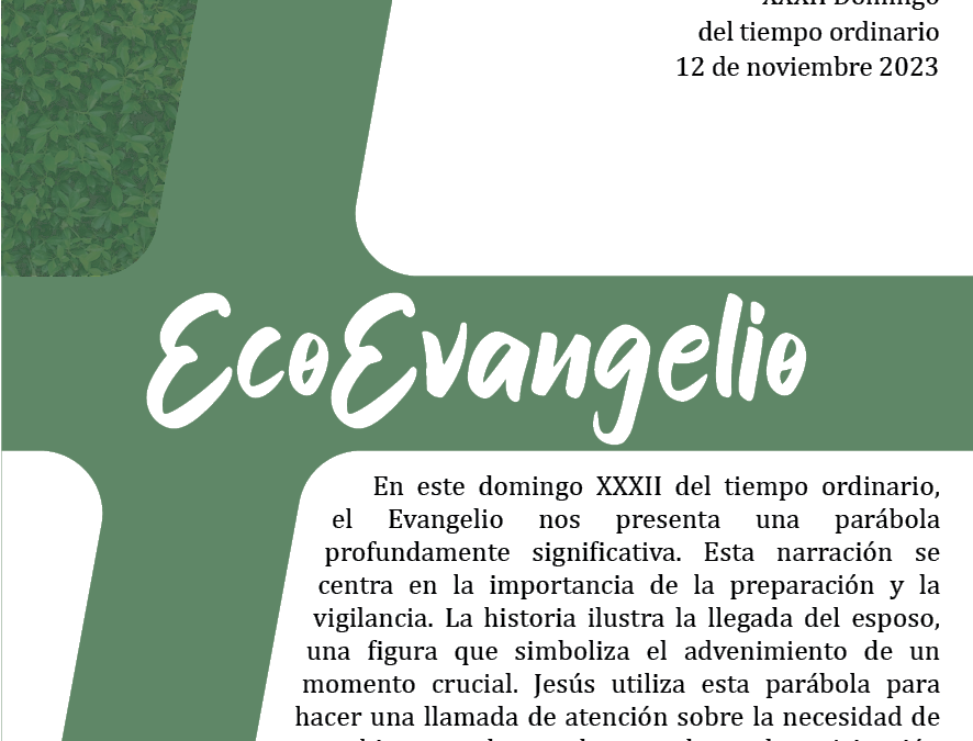 ECOEVANGELIO ADULTOS 12 NOV 2023