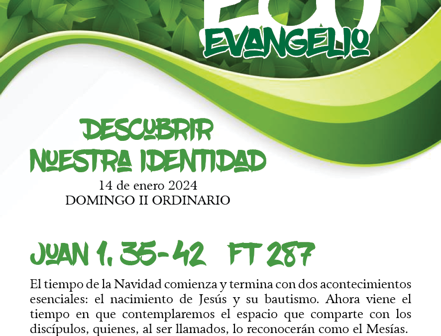 ECOEVANGELIO 14 ENERO 2024