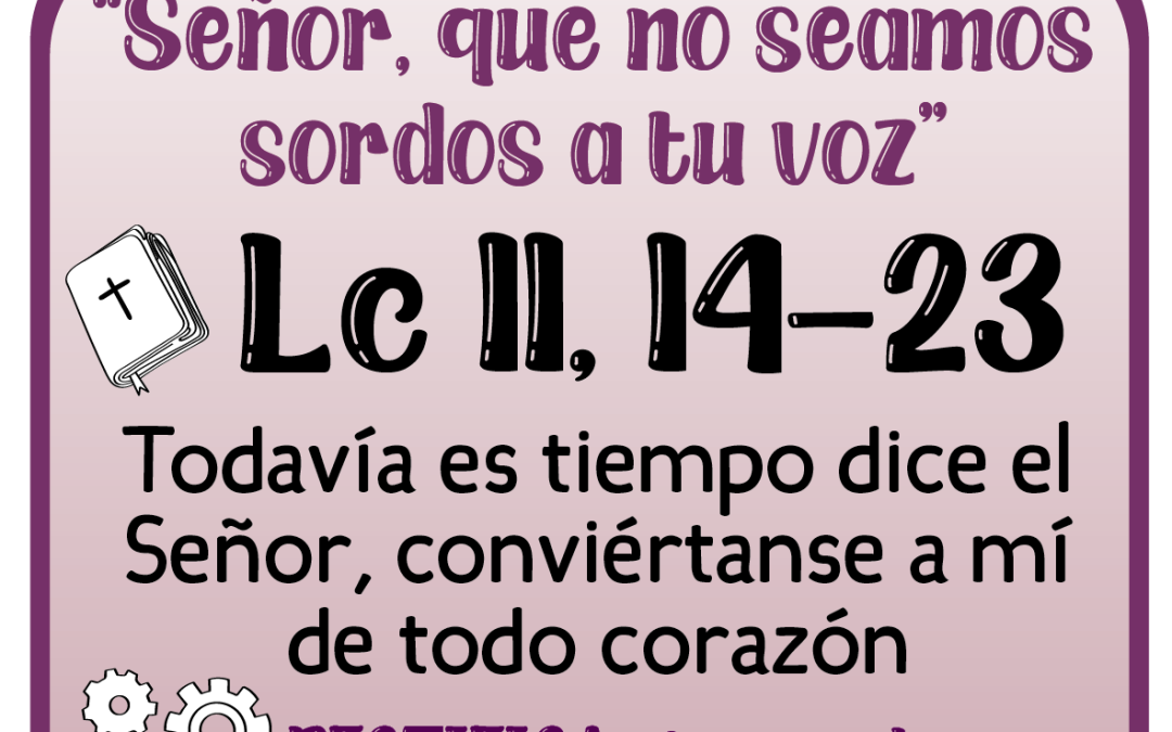 CUARESMA, caminamos juntos hacia la Pascua – Jueves 27 de marzo 2025 –