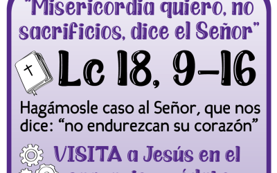 CUARESMA, caminamos juntos hacia la Pascua – Sábado 29 de marzo 2025 –