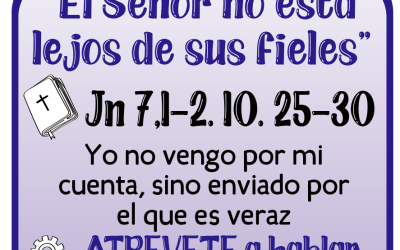 CUARESMA, caminando juntos hacia la Pascua – 04 de abril 2025 –