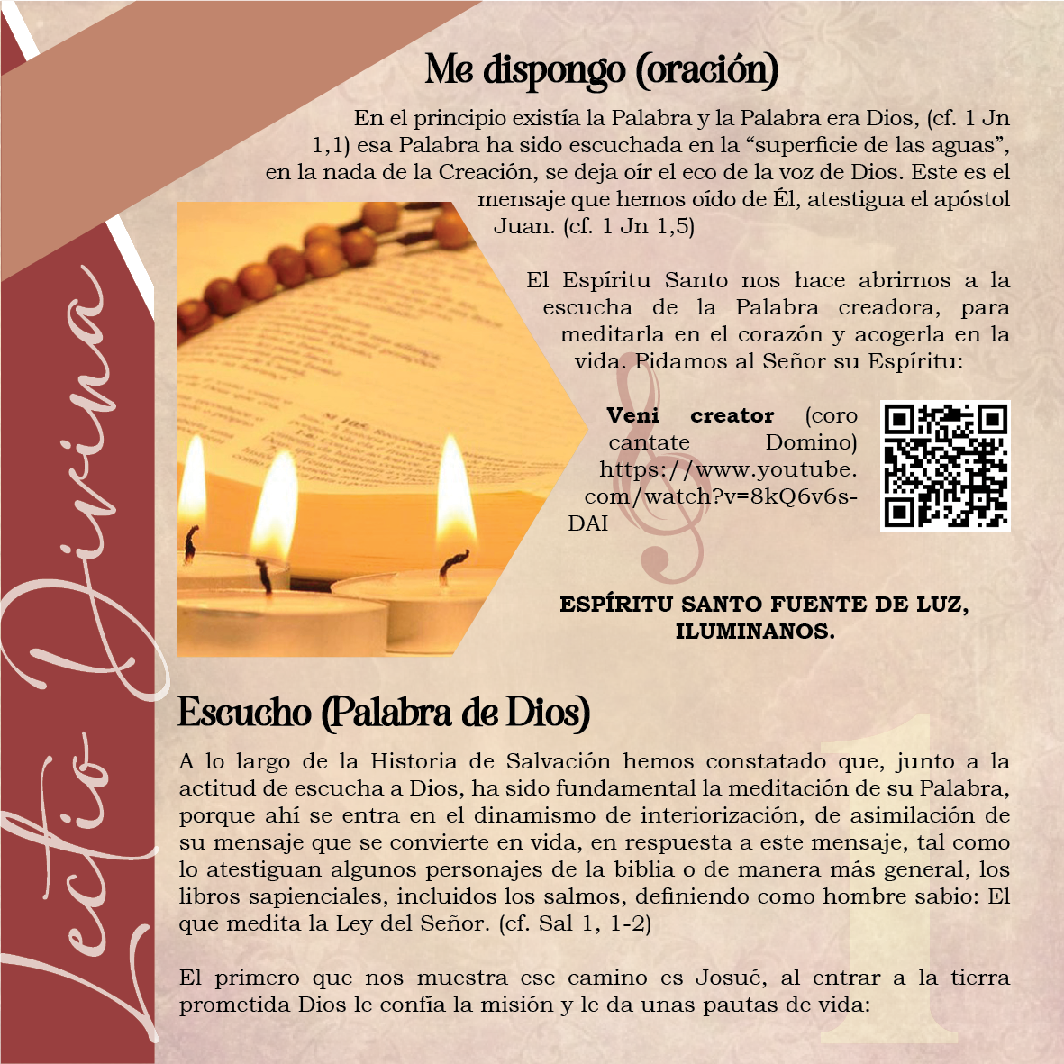 LECTIO DIVINA SEMANA 22