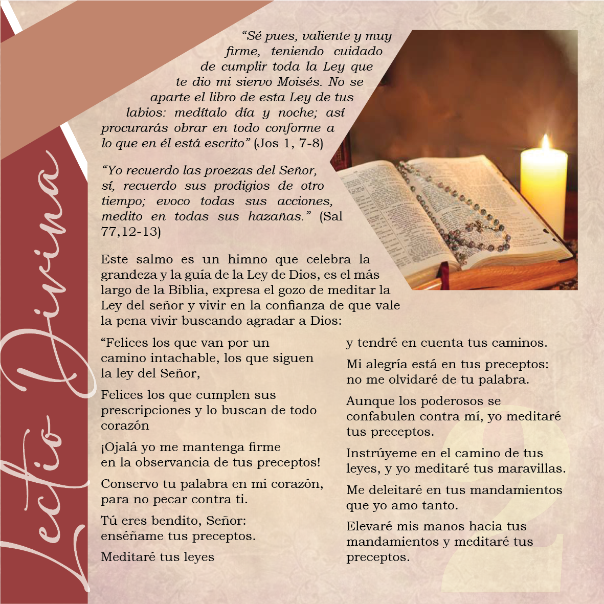 LECTIO DIVINA SEMANA 23