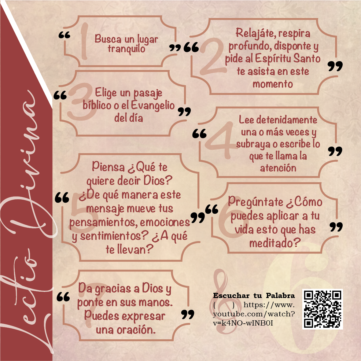 LECTIO DIVINA SEMANA 27