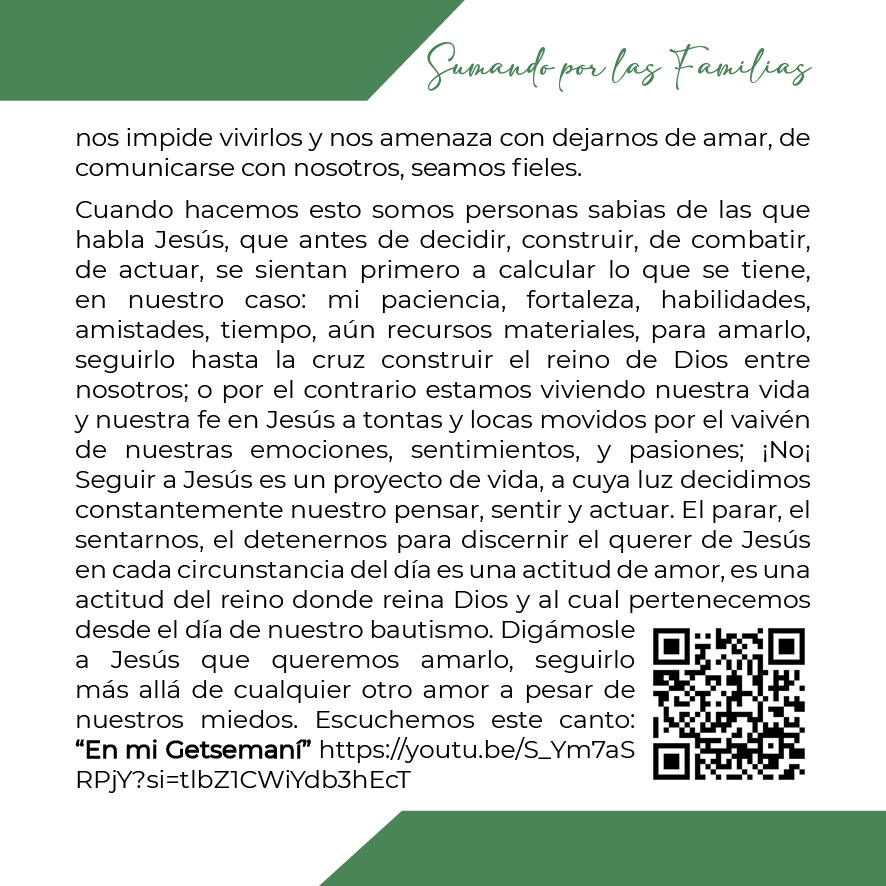 SUMANDO POR LAS FAMILIAS 07 DE SEP 20255