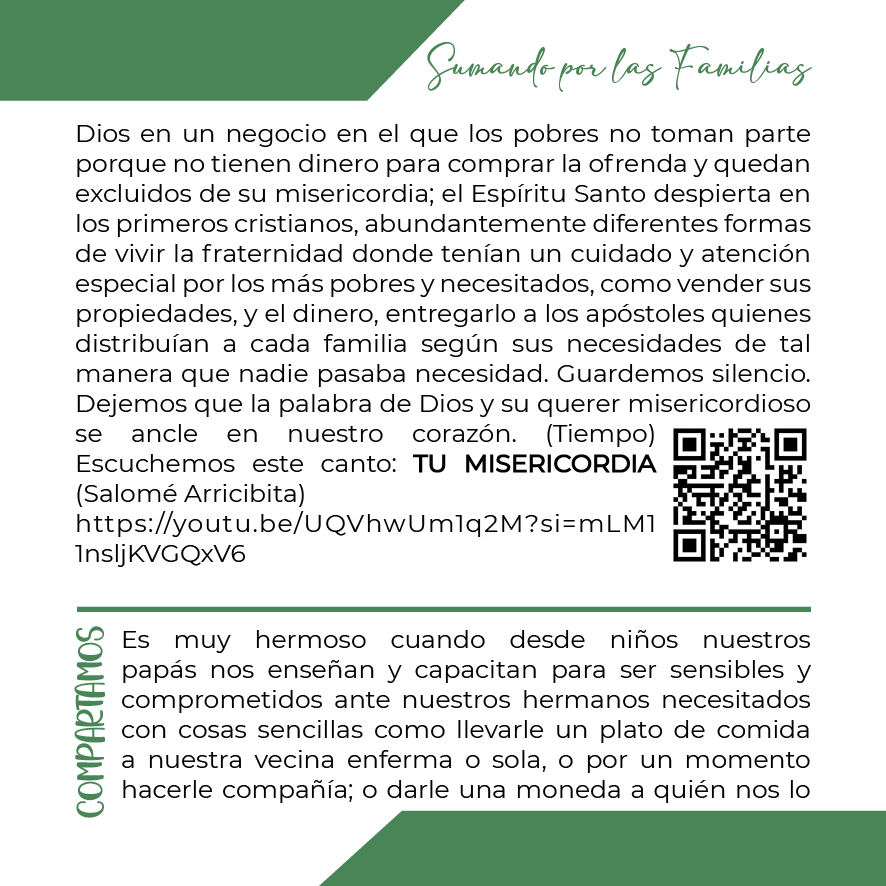 SUMANDO POR LAS FAMILIAS 21 DE SEP 20255